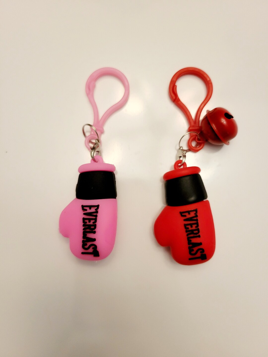 Everlast Boxing Gloves 2 Set Keychain Hook Rubber Doll Etsy