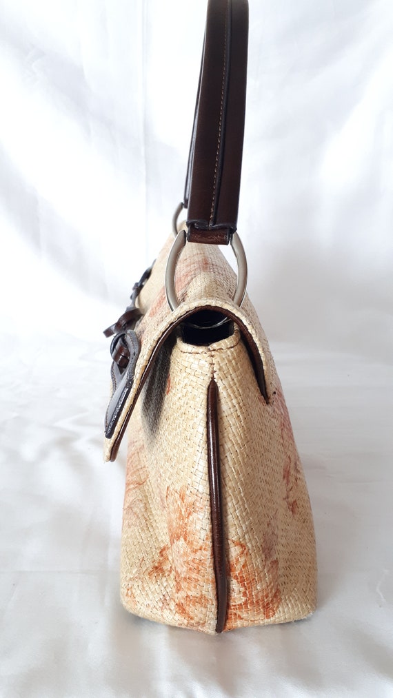 Vintage shoulder bag, Oriental inspired, beautifu… - image 6