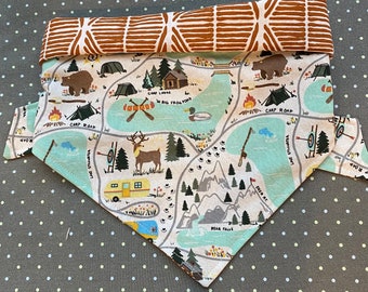 Happy Camper Reversible Bandana