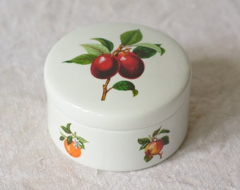 Fruit porcelain jewelry box | Schmidt Germany