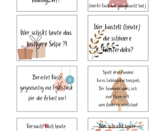 Kalendarz adwentowy dla par/Wyzwania adwentowe/kalendarz wyzwań/kalendarz dla par/Kalendarz adwentowy dla par/zabawny i piękny Adwent/cyfrowy