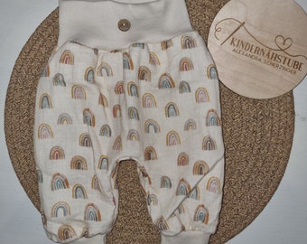 Muslin Summer Pants / Rainbow / Neutral / Premature