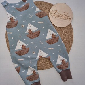 Romper / Romper / Maritime / Bear / Boy / Premature Baby image 1