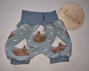 Short bloomers / summer trousers / boys / girls / maritime