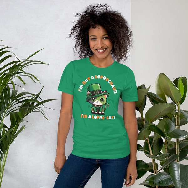 Get your paws on this St. Patrick's Day lepre-cat t-shirt!