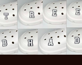 Custom Croc Charms,  Shoe Charms for clogs, Customisable Letters Words