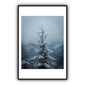 Winter Schnee Kunst Leinwand, Schnee Wandkunst, Schnee Wald Kunst, szenische Wohnkultur, Landschaft Wand Dekor, Schnee Baum Wandkunst, Kaws Wandkunst