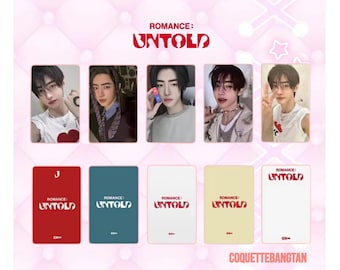 Clearance Sale OFFICIAL ENHYPEN Romance Untold Album Photocards