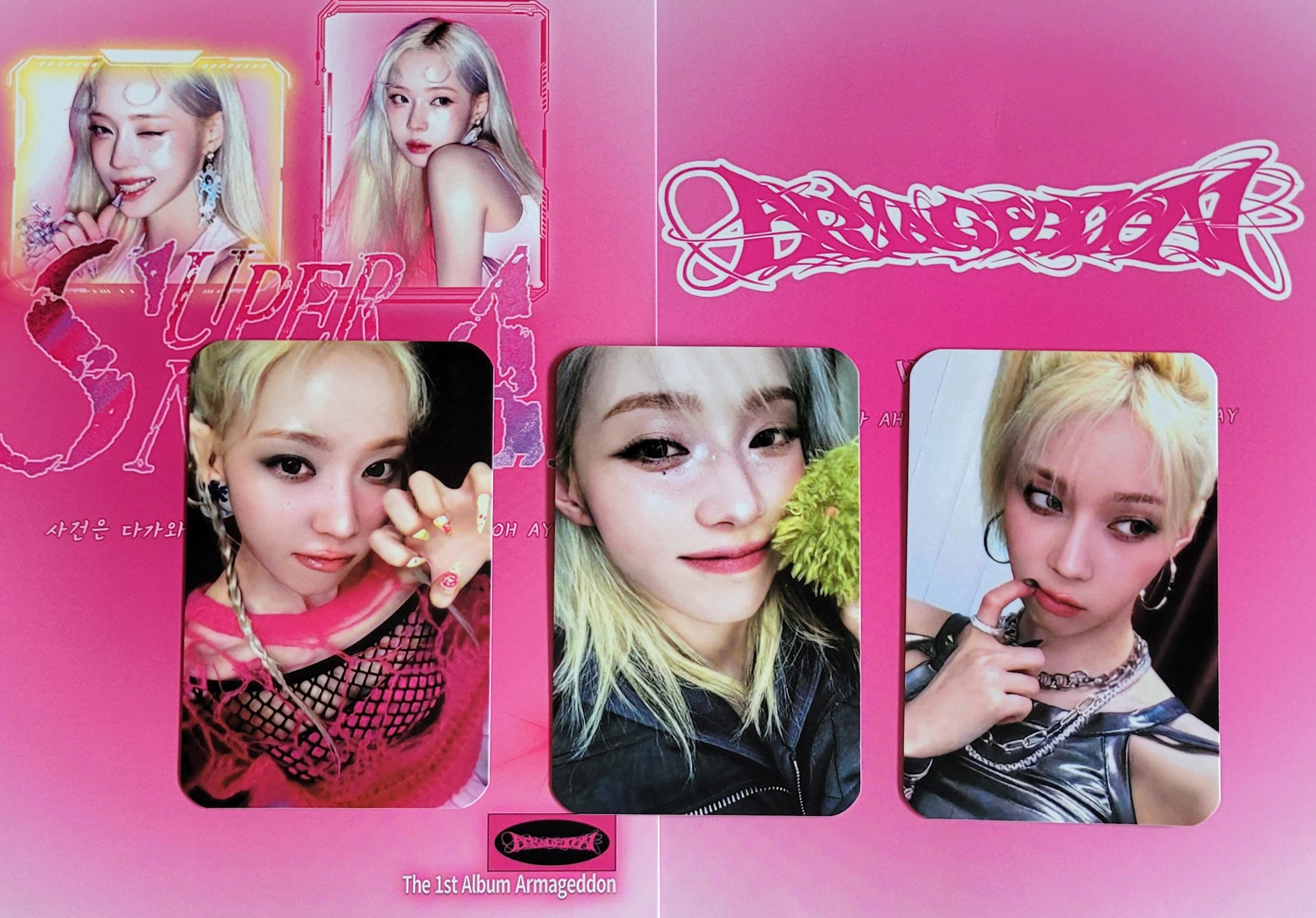 Aespa Winter Photocards - Kpop Aespa Album Fanmade Photocards