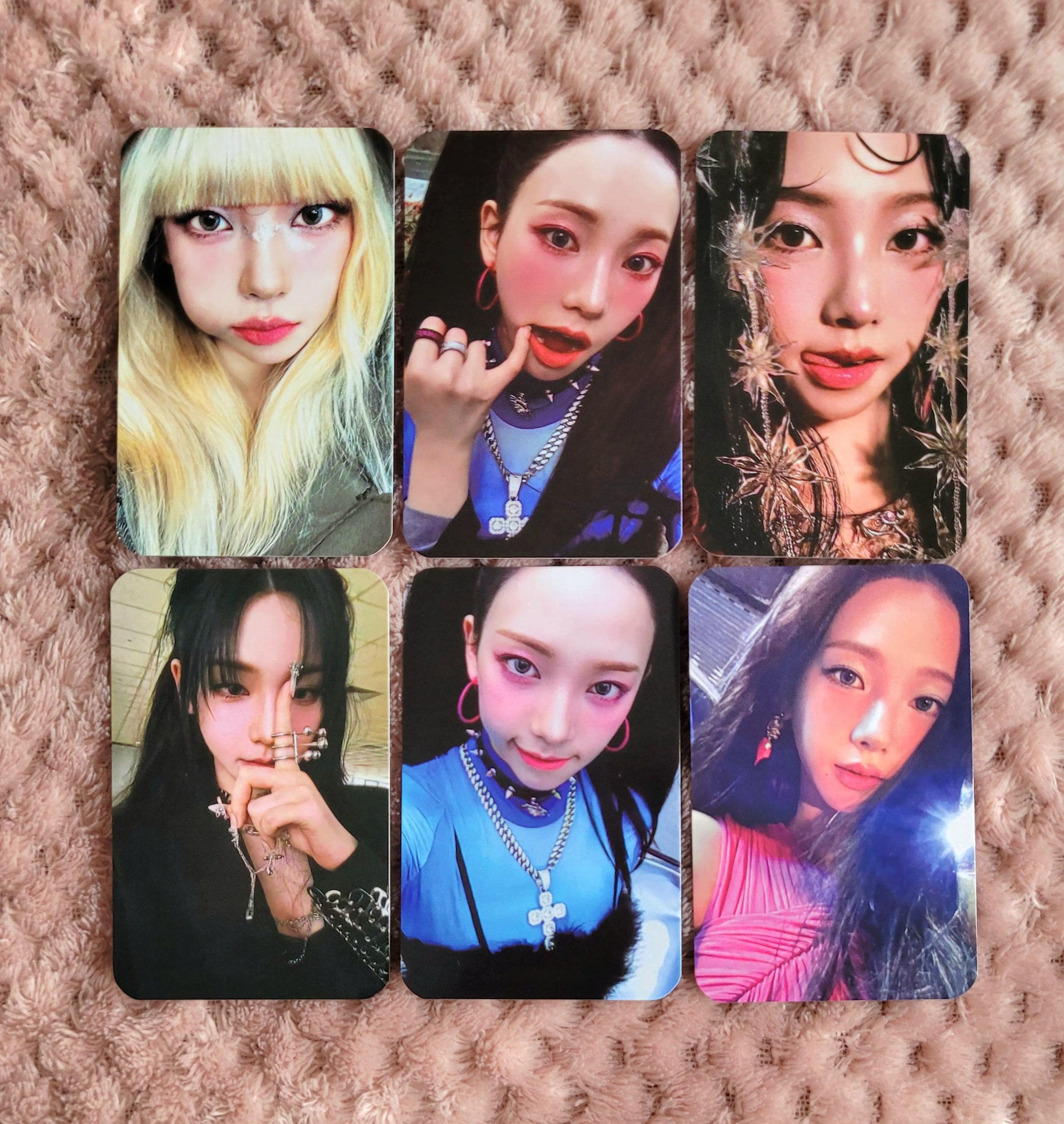Aespa Karina Photocards - Aespa Kpop Fanmade Album Photocards