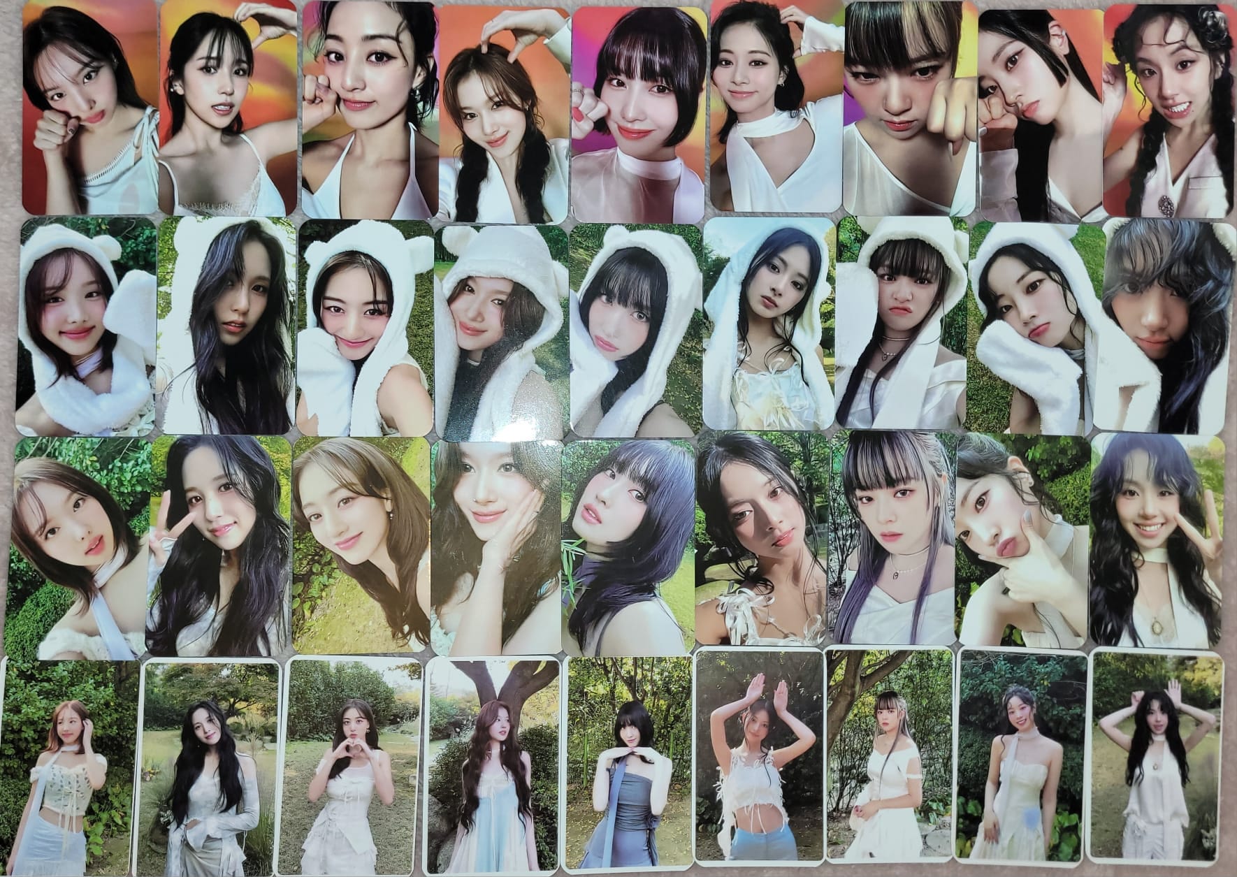 Twice with Youth Photocards Nayeon Momo Mina Jihyo Tzuyu Sana Chaeyoung