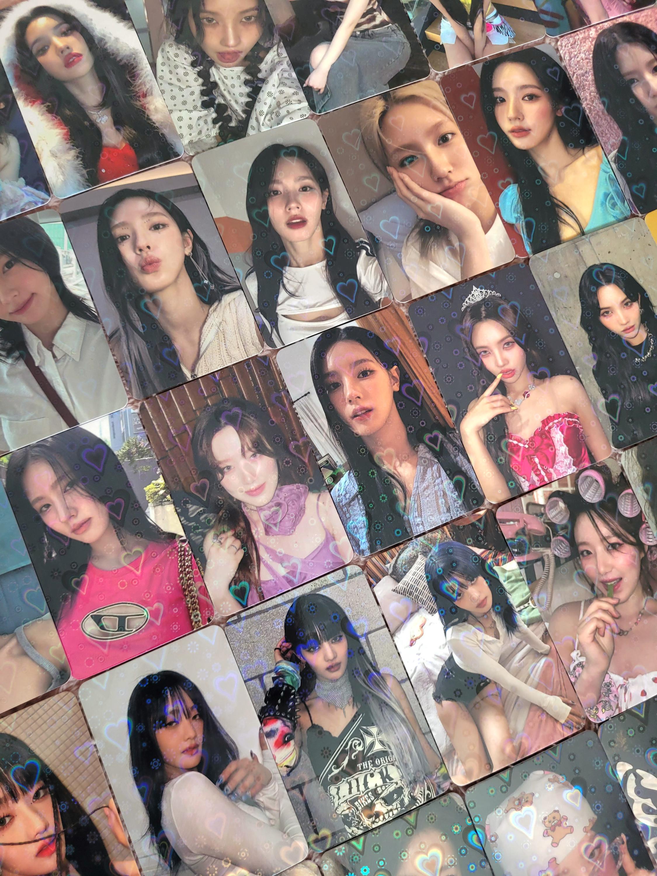 G-idle Kpop Photocards - Yuqi Minnie Miyeon Shuhua Soyeon Cute