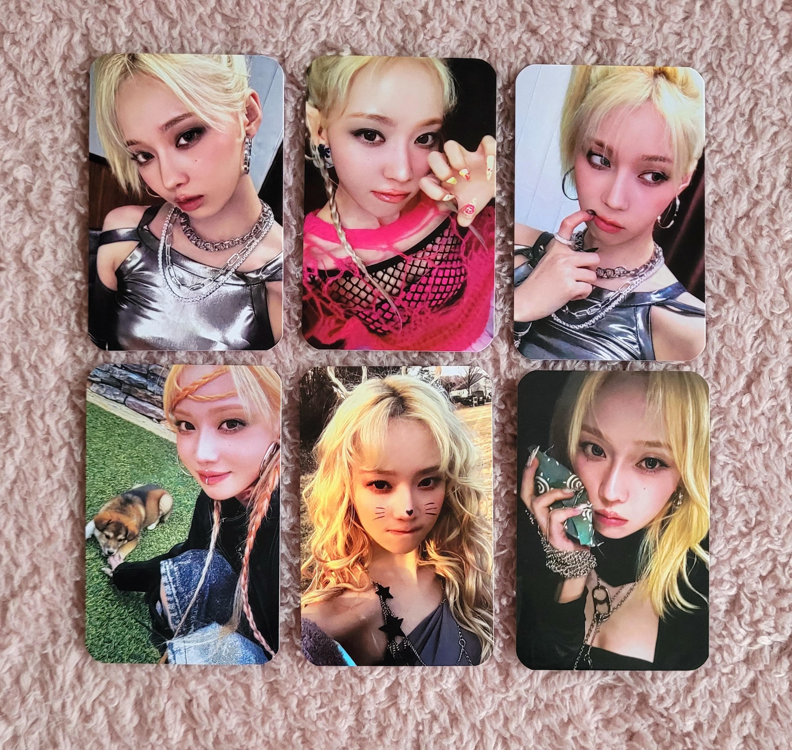 Aespa Winter Photocards - Kpop Aespa Album Fanmade Photocards