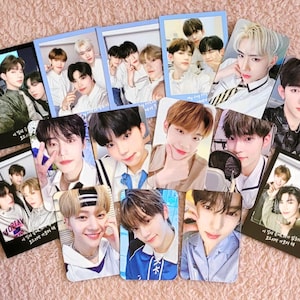 Zerobaseone Kpop photocards - ZB1 inspired fanmade Mini Album photocards - cute photocards gift set