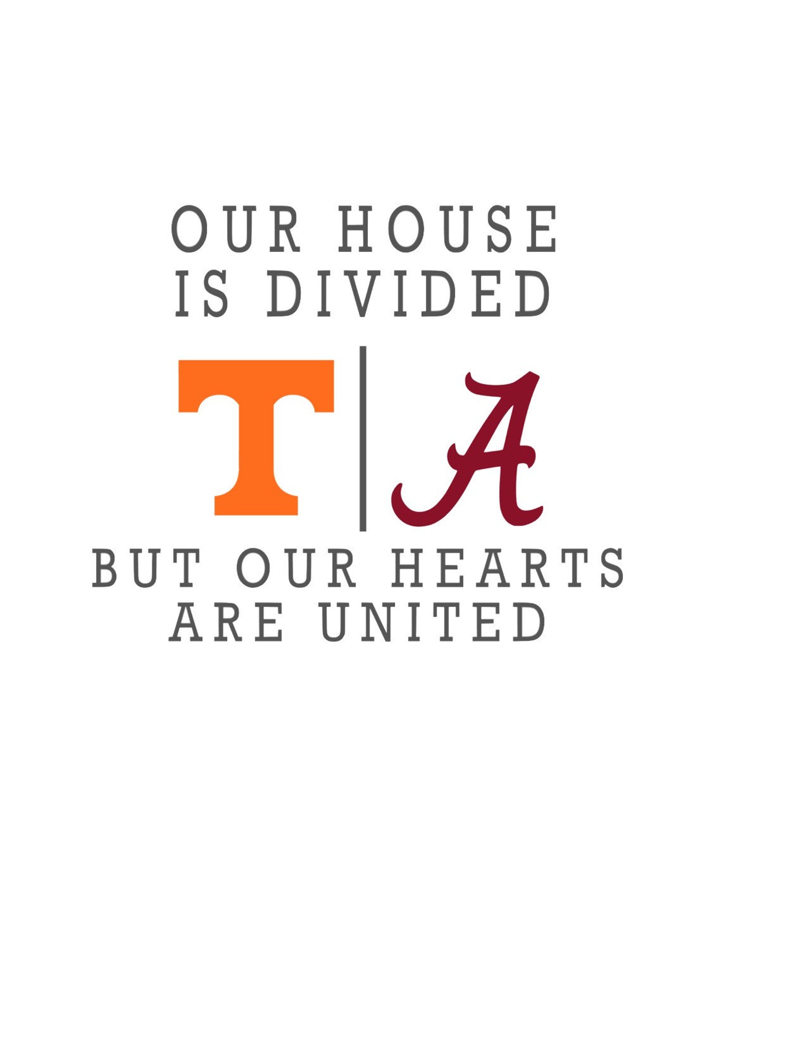 House Divided Hearts United SVG PNG JPEG Etsy