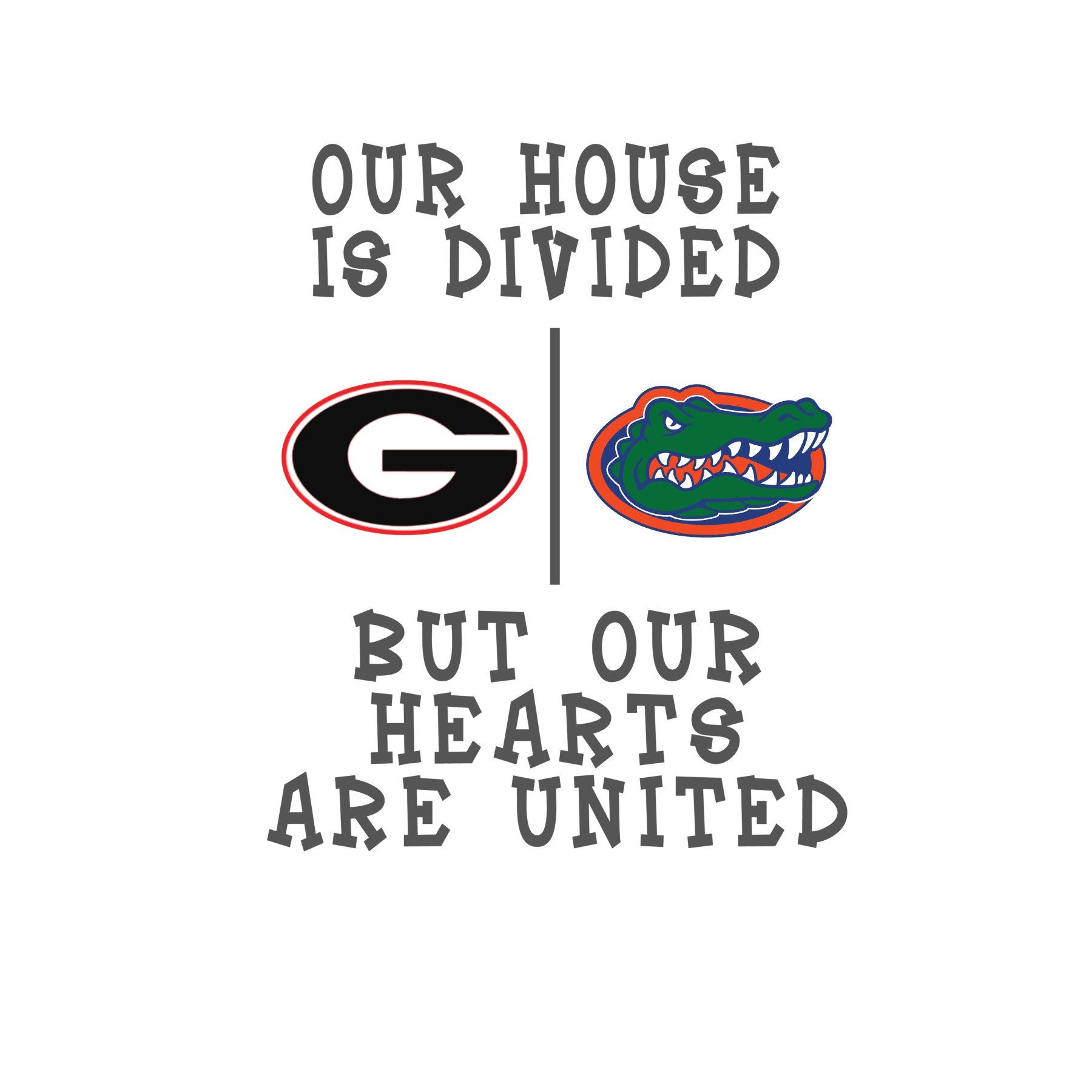 House Divided Hearts United SVG PNG JPEG Etsy