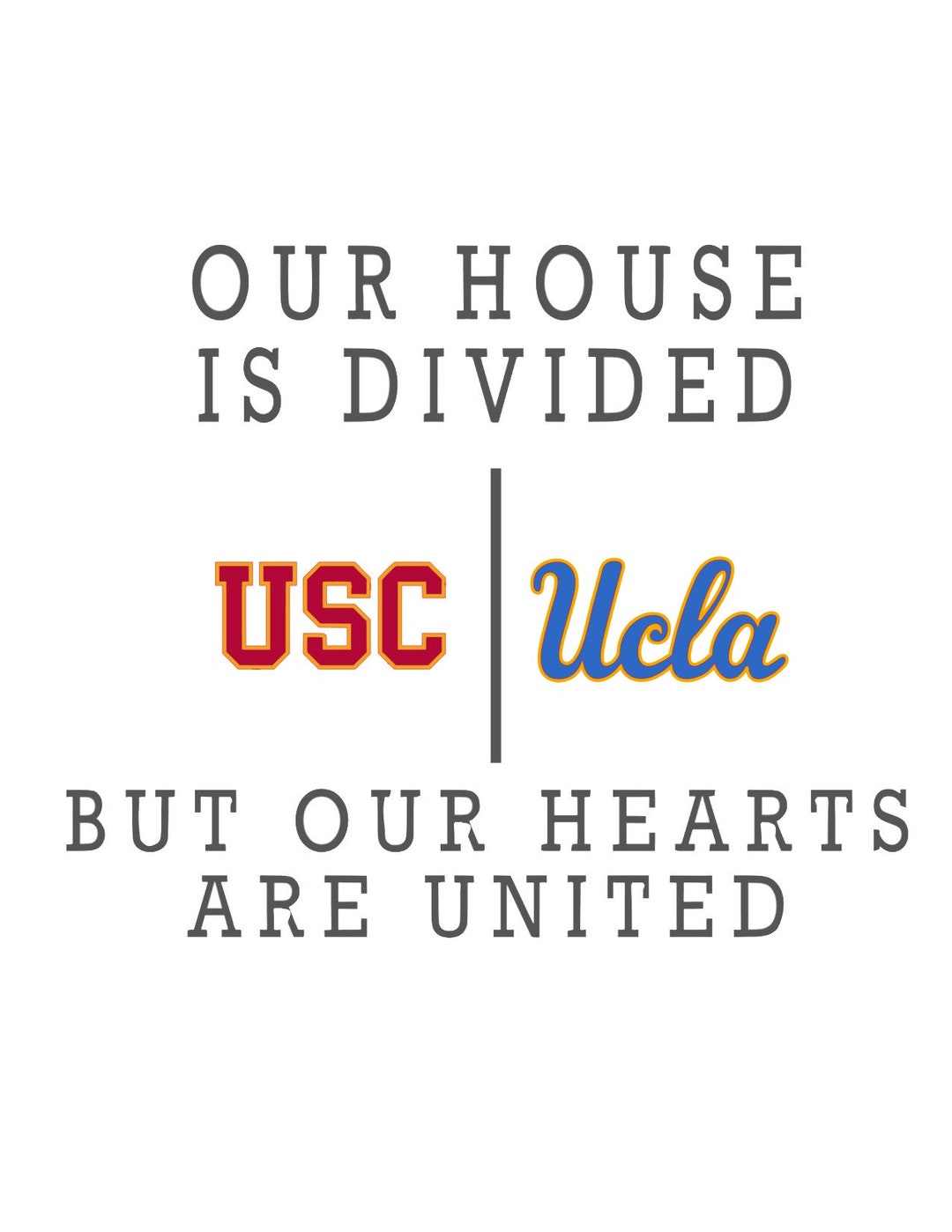 House Divided Hearts United SVG PNG JPEG Etsy