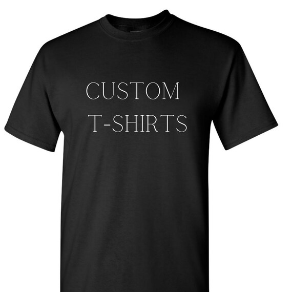 design my own custom t shirts