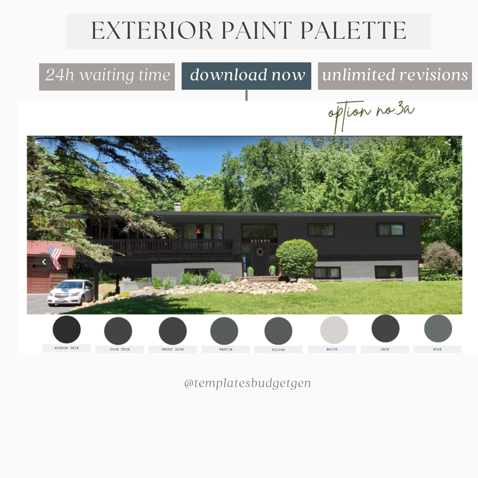 Exterior Paint Color Consultation, Exterior House Makeover Etsy
