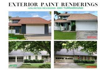 Exterior Paint Color Palette, Home Exterior Makeover, Interior Design Service