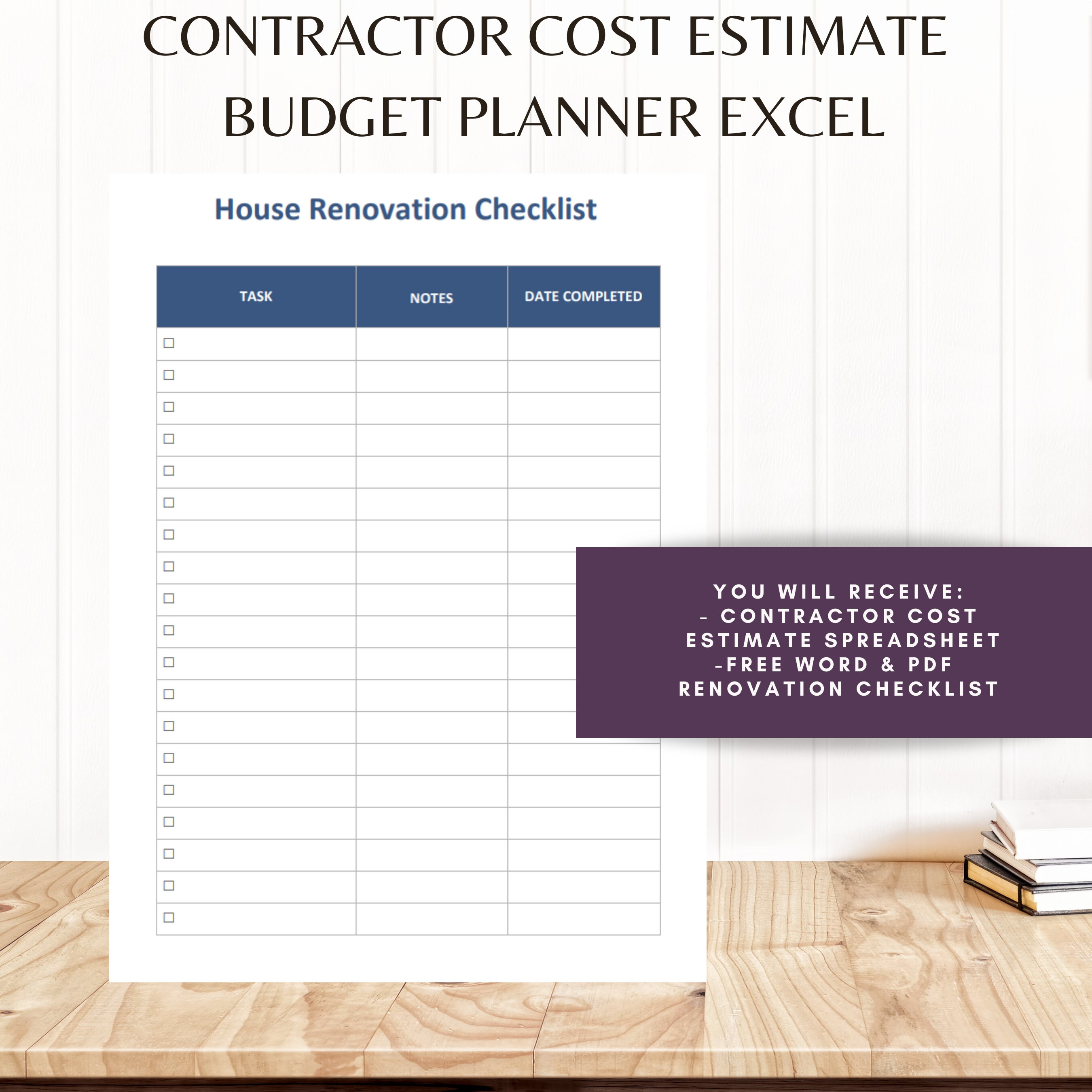 Digital Contractor Cost Estimate Spreadsheet , Digital Contractor ...