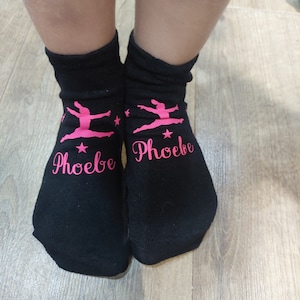 Childrens Gymnastic socks Girl gift gym socks birthday girl present