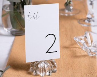 Modèle de menu de mariage, menu de mariage minimaliste, menu de mariage moderne, menu de mariage imprimable | CLARA