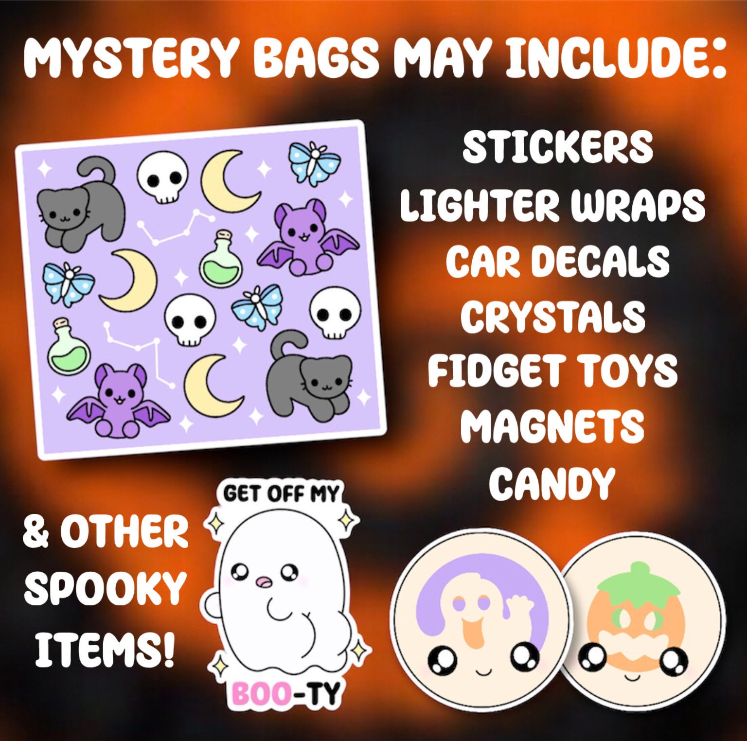 Mystery Spooky Bag Halloween Mystery Bag Spooky Scoop Mystery Grab Bags ...
