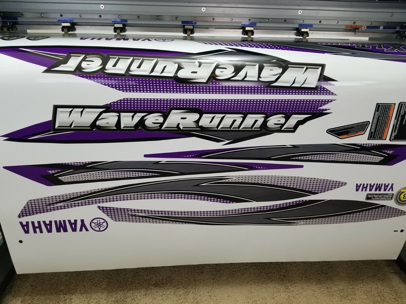 YAMAHA WAVERUNNER XLT 1200 2001- 2003 Graphics / Decal / Sticker Kit ...