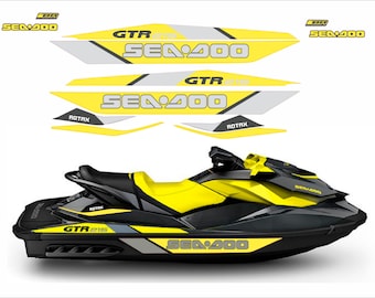 SEADOO GTR 215 2015-16 グラフィック / デカール / ステッカーキット