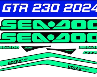 SEADOO GTR 230 2024 Graphics / Decal / Sticker Kit