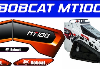 Juego de calcomanías de vinilo BOBCAT MT100