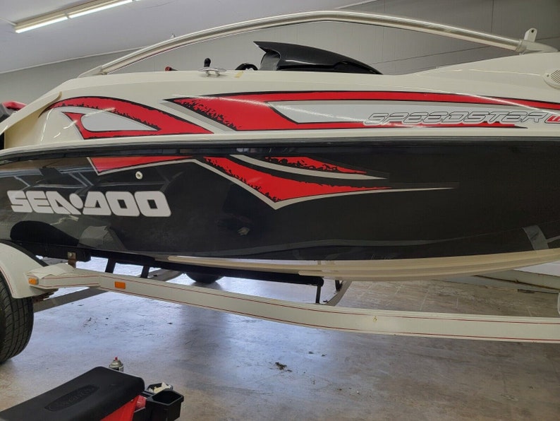 SEADOO SPEEDSTER WAKE 2006 310 Hp Graphics / Decal / Sticker Kit image 2