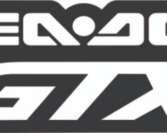 SEADOO GTX 155 2009 Graphics / Decal / Sticker Kit Custom hood decals top only
