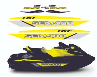 SEADOO RXT 215 2016 Graphics / Decal / Sticker Kit