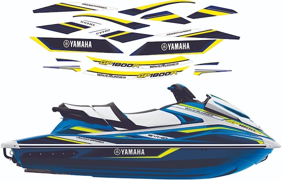 YAMAHA WAVERUNNER GP 1800r Svho 2019 Graphics / Decal / Sticker
