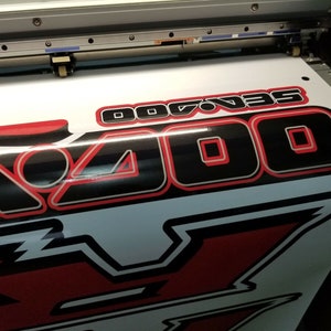 SEADOO RXP 215 2007 Grafik / Dekal / Klistermärkessats RÖD bild 6