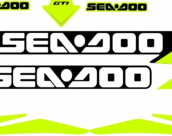 SEADOO GTI 2019 Graphics / Decal / Sticker Kit