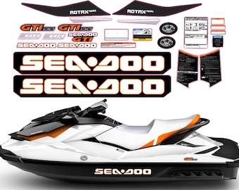 SEADOO GTI 130 2012 Graphics / Decal / Sticker Kit
