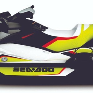 Kit adesivi/grafiche/decalcomanie SEADOO WAKE PRO 215 2015 immagine 6