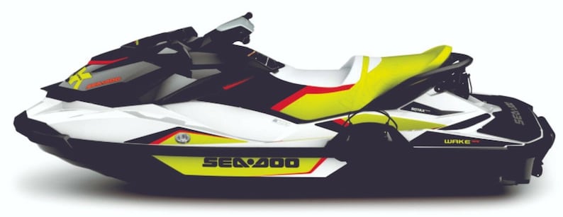 Kit adesivi/grafiche/decalcomanie SEADOO WAKE PRO 215 2015 immagine 6