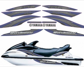 YAMAHA WAVERUNNER GP 800 2001 Graphics / Decal / Sticker Kit Red