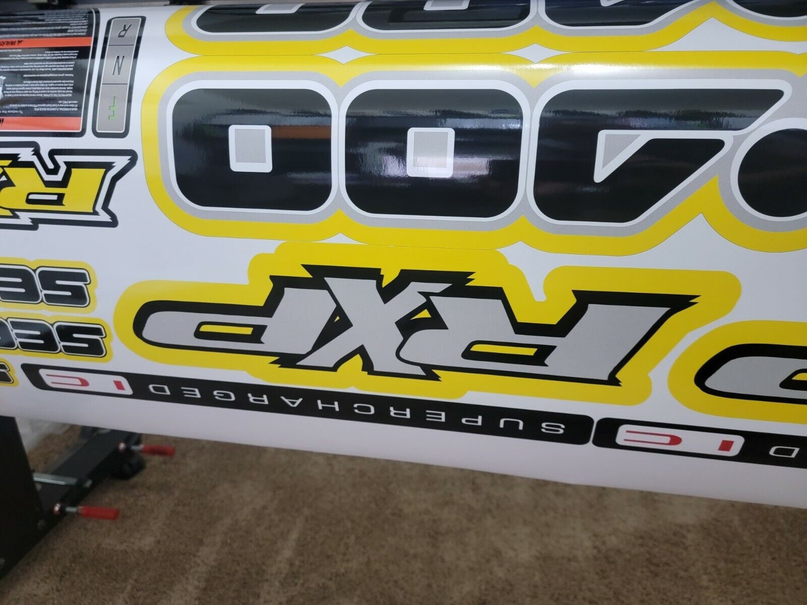 SEADOO RXP 215 2007 Graphics / Decal / Sticker Kit YELLOW - Etsy