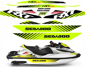 Kit de gráficos, calcomanías y pegatinas para SeaDoo RXT X 300 2016