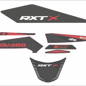 SEADOO RXT X 300 2018 Graphics / Decal / Sticker Kit image 2