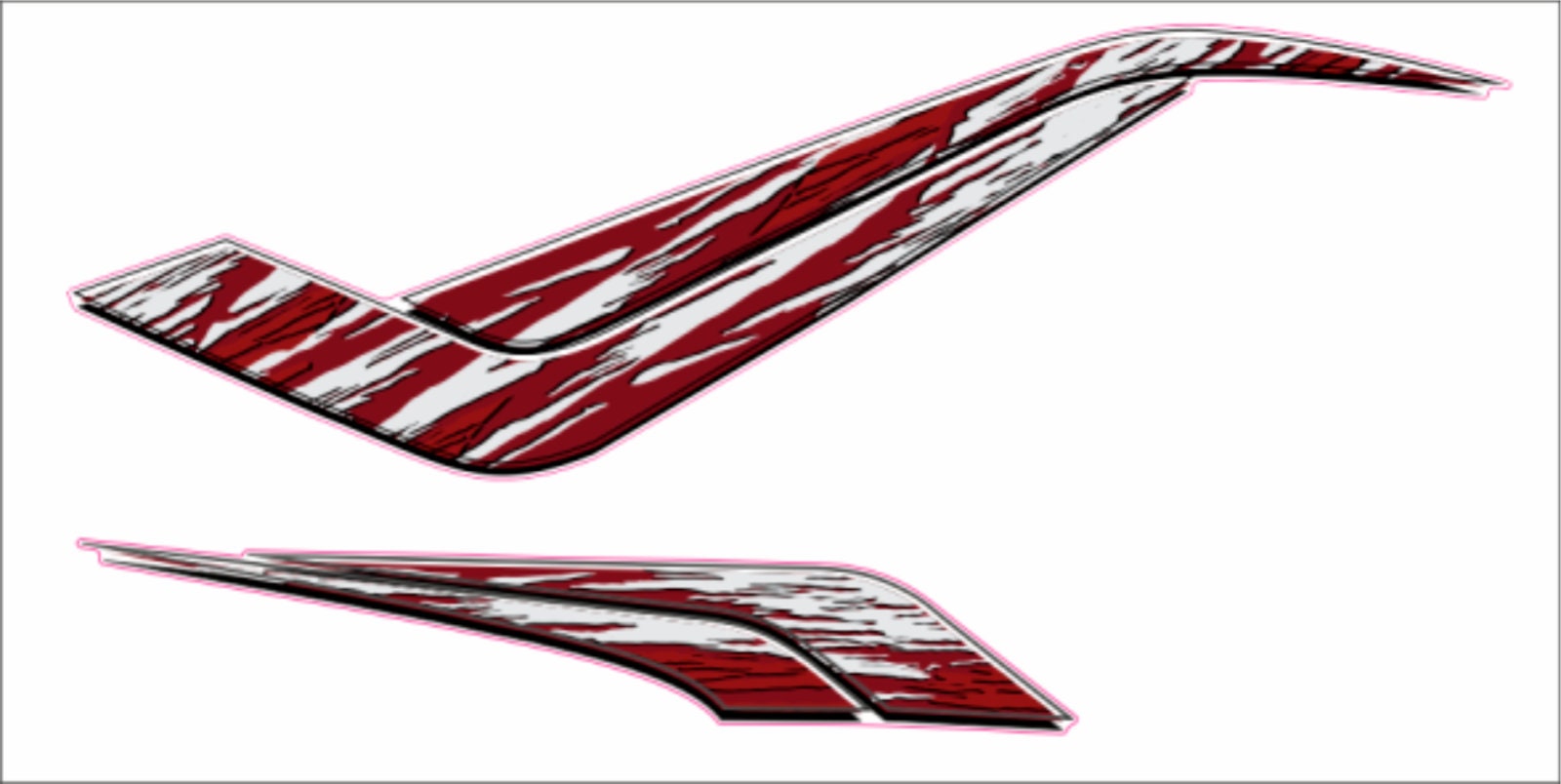SEADOO GTX 1998 LIMITED Graphics / Decal / Sticker Kit Burgandy - Etsy