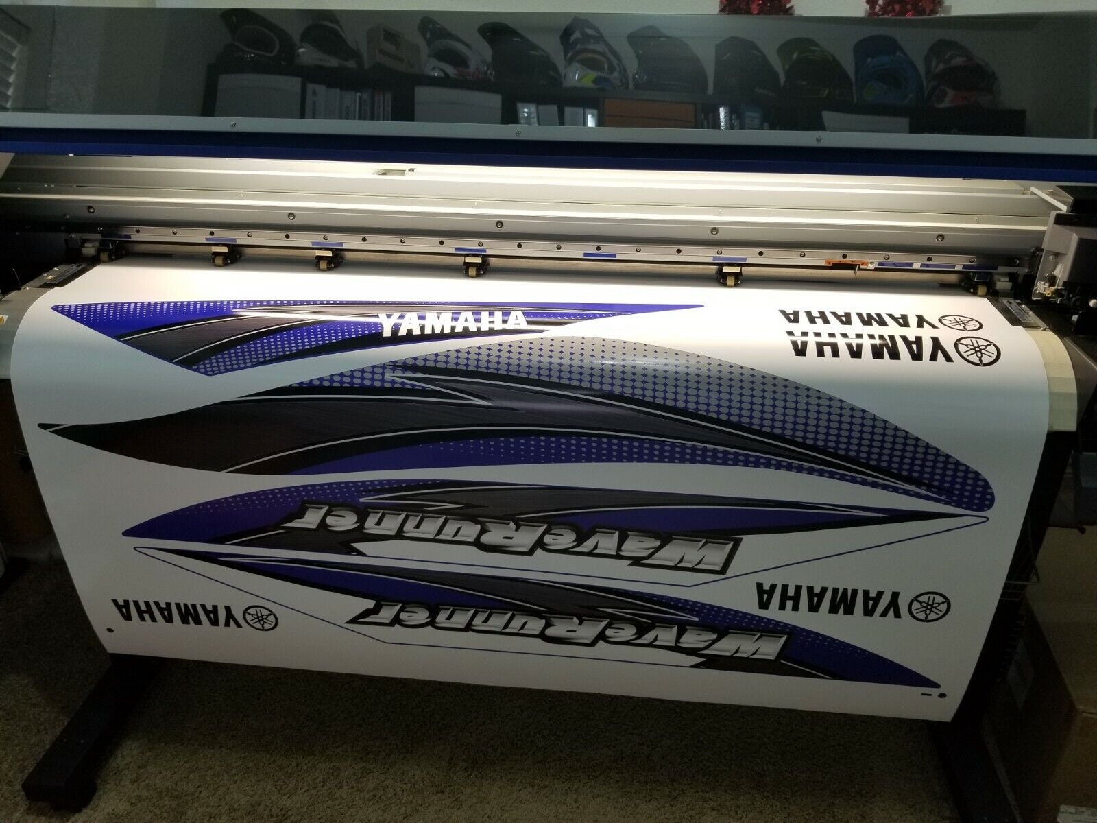 YAMAHA WAVERUNNER XLT 1200 2001- 2003 Graphics / Decal / Sticker Kit ...