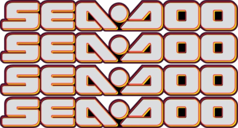 Kit de gráficos, calcomanías y pegatinas para SEADOO GTX 2003 (solo 2 juegos) imagen 1