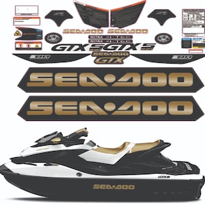 SEADOO Rgt 155 S 2012 Grafiken / Decal / Sticker Kit Individ Bild 1