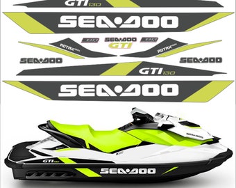 SeaDoo GTI 130 2016 Graphics / Decal / Sticker Kit